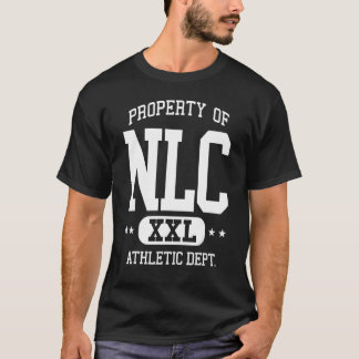 T-shirt Département des biens athlétiques rétro NLC