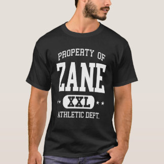 T-shirt Département des biens sportifs rétro Zane  1