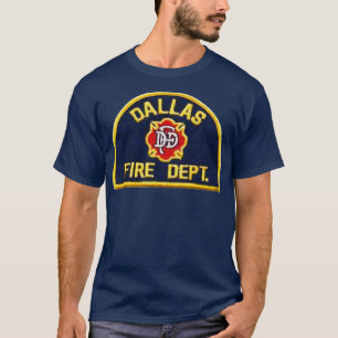 T-shirt Département des incendies de Dallas Texas