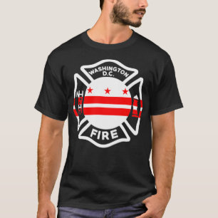 T-shirt Département des pompiers de Washington DC Pompiers