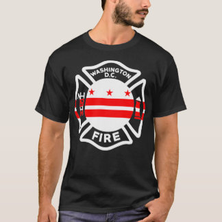 T-shirt Département des pompiers de Washington DC Pompiers