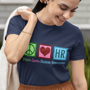 T-shirt Département des ressources humaines de la paix Lo