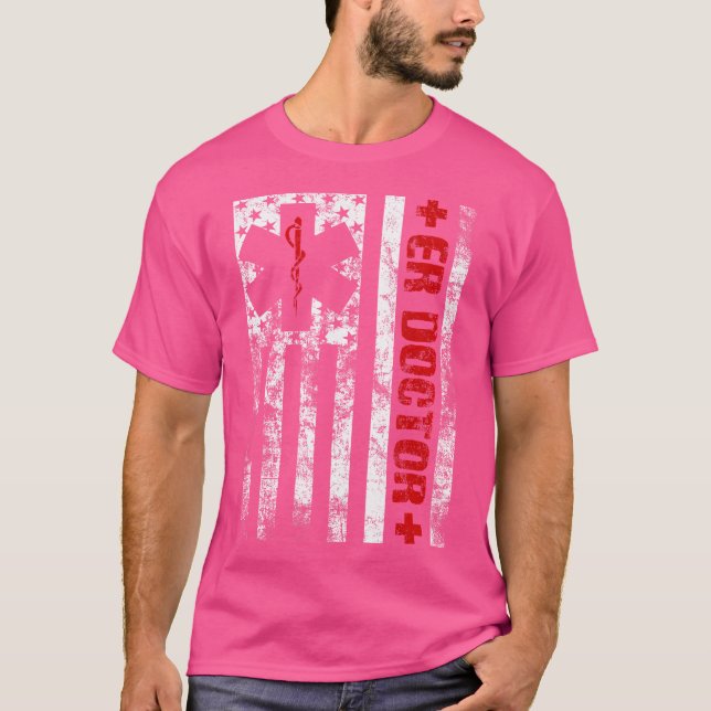 T-shirt Département d'urgence Médecine d'urgence Médecin (Devant)