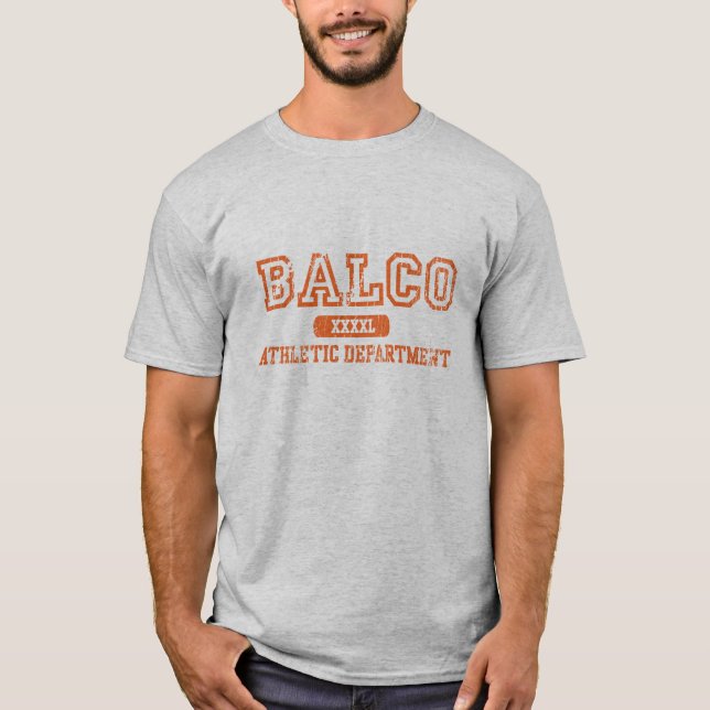 T-SHIRT DÉPARTEMENT SPORTIF DE BALCO (Devant)