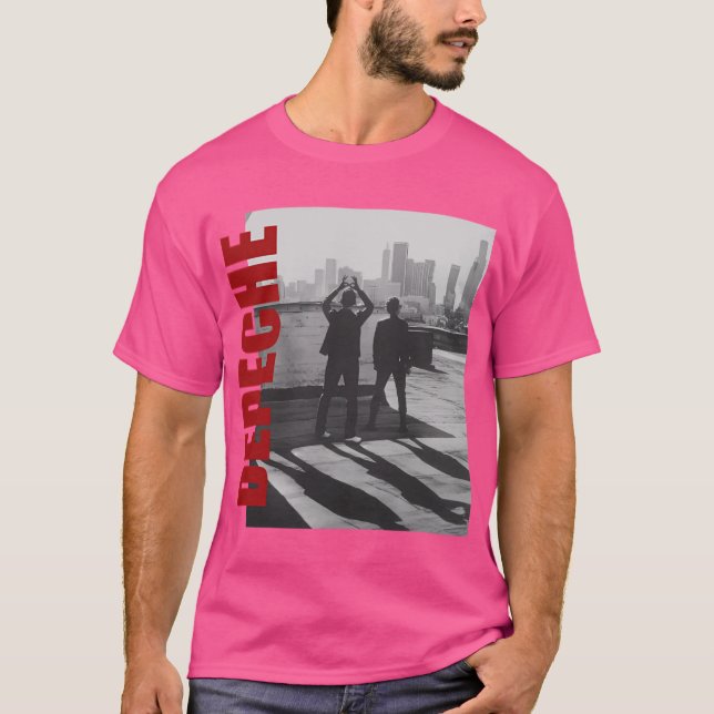 T-shirt Depeche Mode Depeche Mode Retro Aesthetic Fan Art  (Devant)