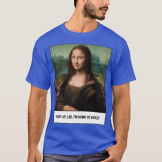 T-shirt Dépêchez-Vous Leo Ix27m D'Éternuer D'Art Réparé