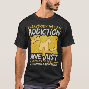 T-shirt Dépendance drôle blonde comme les blés doucement