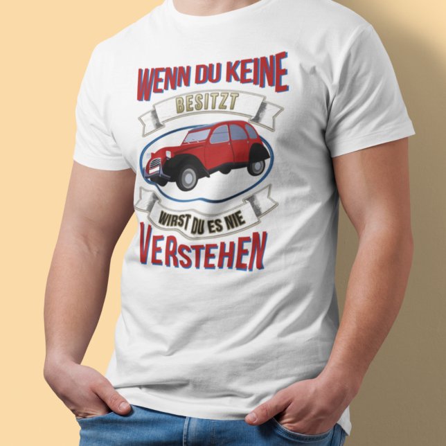 T-shirt d'épinette de Liebhaber 2cv Oldtimer (Créateur téléchargé)