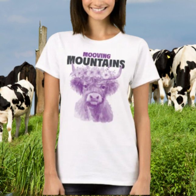 T-shirt Déplacement des montagnes (Créateur téléchargé)