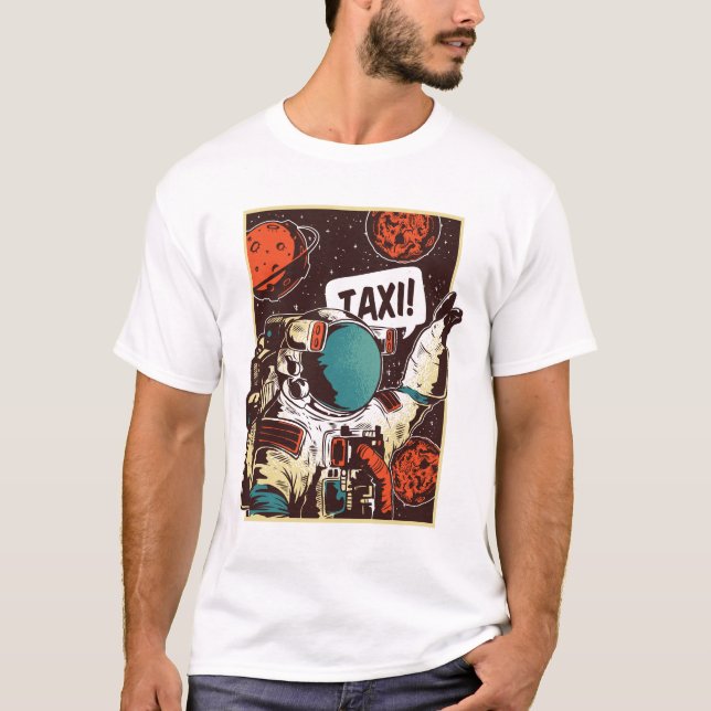 T-shirt Déplacement spatial (Devant)