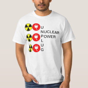 T-SHIRT DÉPLACER LA PUISSANCE NUCLÉAIRE
