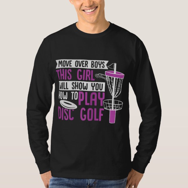 T-shirt Déplacer Les Garçons Cette Fille Vous Montra Comme (Devant)