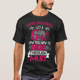 T-shirt Déplacer Les Garçons Laisser Une Fille Vous Montre