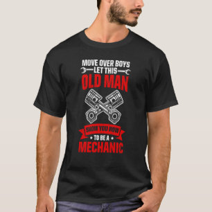 T-shirt Déplacer Les Garçons Laissez Ce Vieux Homme Vous M