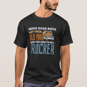 T-shirt Déplacer Les Garçons Laissez Ce Vieux Homme Vous M