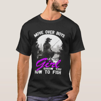 T-shirt Déplacer Les Garçons Laissez Cette Fille Vous Mont