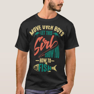 T-shirt Déplacer Les Garçons Laissez Cette Fille Vous Mont