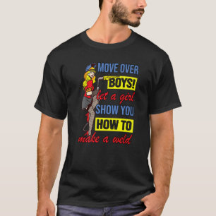 T-shirt Déplacer Sur Les Garçons Faire Une Soudure Femme S