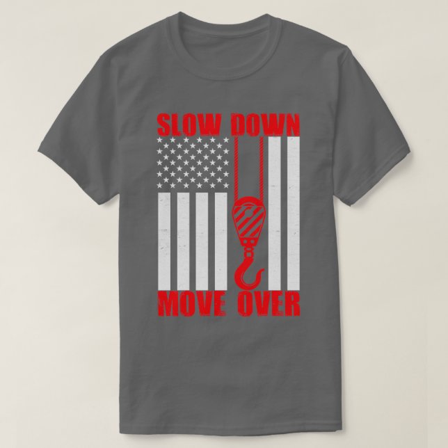 T-shirt Déplacer vers le bas (Design devant)