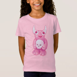 T-Shirt Déplaisant mignon Demon Pink Crâne Pastel Goth