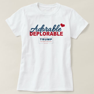 T-shirt Déplorable adorable
