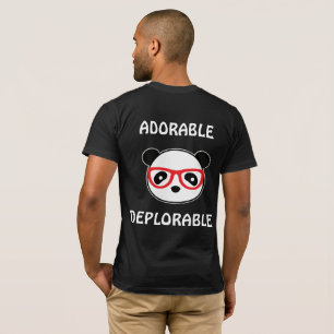 T-shirt Déplorable Ours De Panda - Adorable Léon Déplorabl