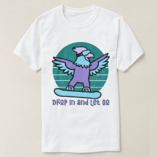 T-shirt Déposez et laissez passer