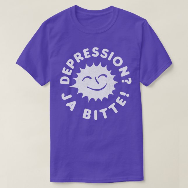 T-shirt Dépression Ja Bitte (Design devant)