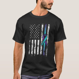 T-shirt Dépression suicidaire : Un défenseur du drapeau