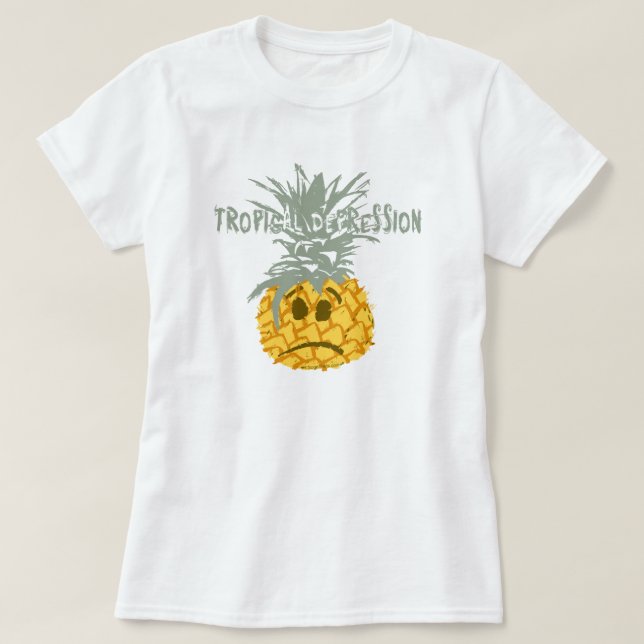 T-shirt Dépression tropicale (Design devant)