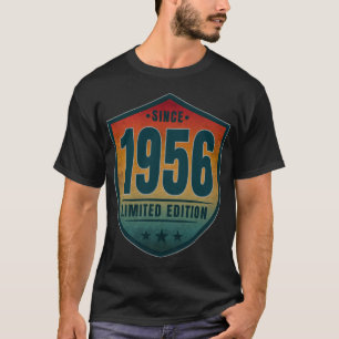 T-shirt Depuis 1956 Édition Limitée Vintage Rétro Coucher