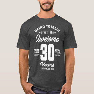 T-shirt Depuis 1989 Awesome 30 Ans