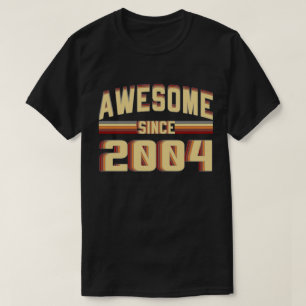 T-shirt Depuis 2004 cru impressionnant 15 années