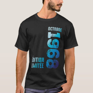 T-shirt Depuis octobre 1968 Année 1968 Retro 1968 Limited 