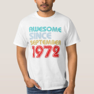 T-shirt Depuis septembre 1972
