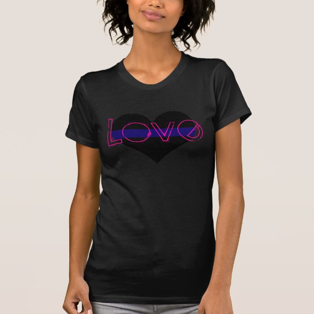 T-shirt Député Wife Life Love (Devant)
