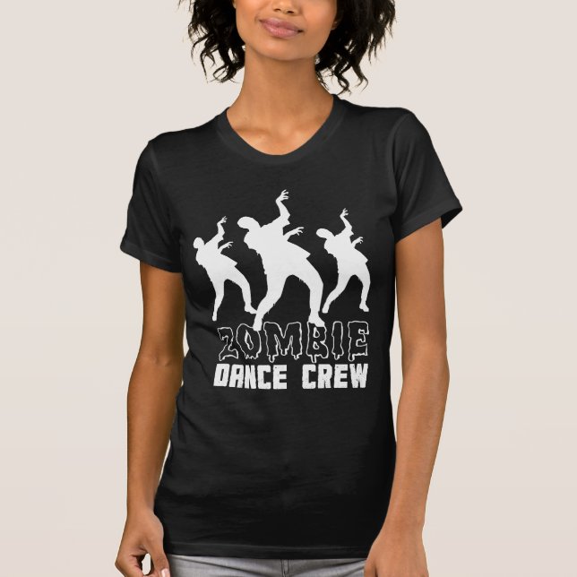 T-shirt d'équipage de danse de zombi (Devant)