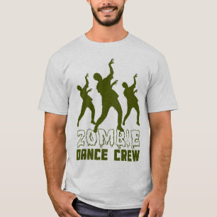 T-shirt d'équipage de danse de zombi