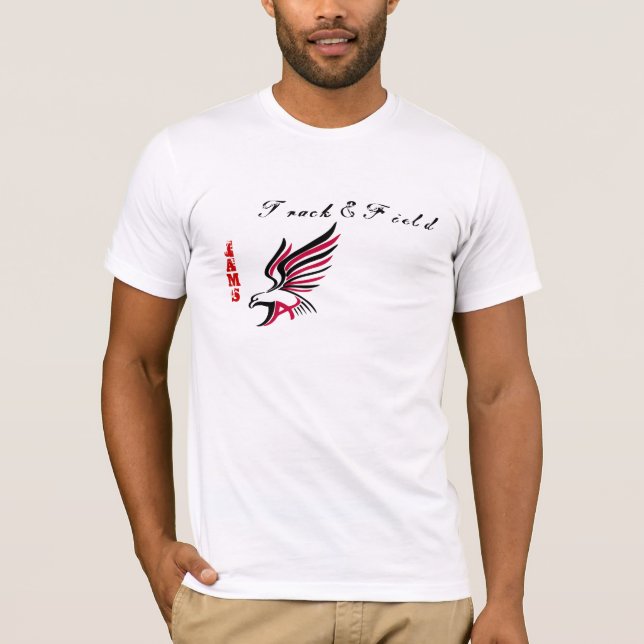 T-shirt d'équipe d'athlétisme (Devant)