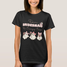 T-Shirt d'équipe de demoiselle d'honneur Halloween