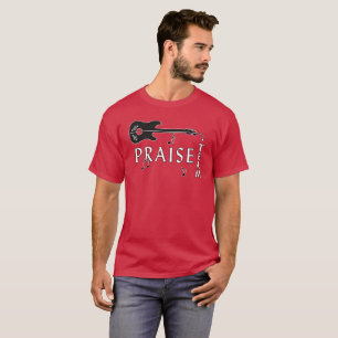 T-SHIRT D'ÉQUIPE D'ÉLOGE - GUITARE - CHRÉTIEN