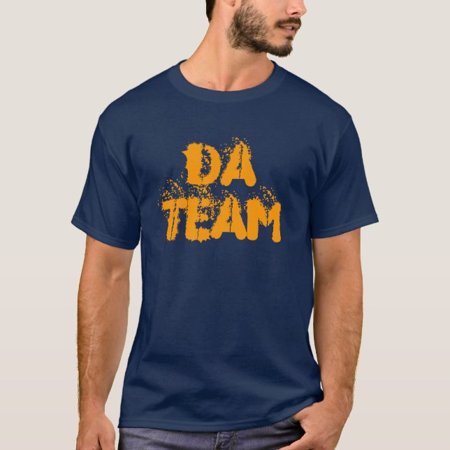 T-shirt d'équipe du DA (Devant)