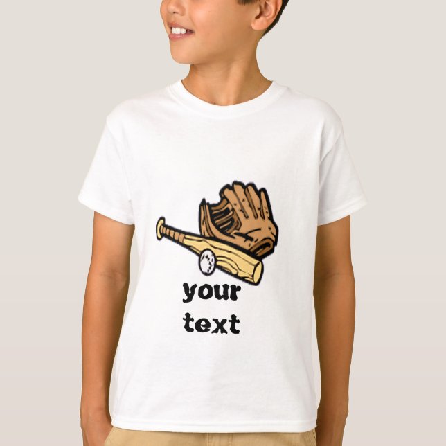 t-shirt d'équipement de base-ball (Devant)