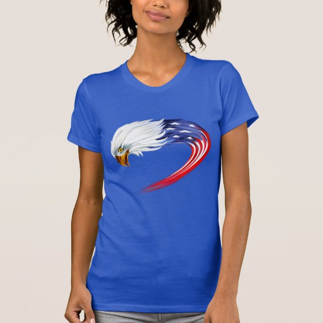 T - Shirt der Adlerflagge (Vorderseite)