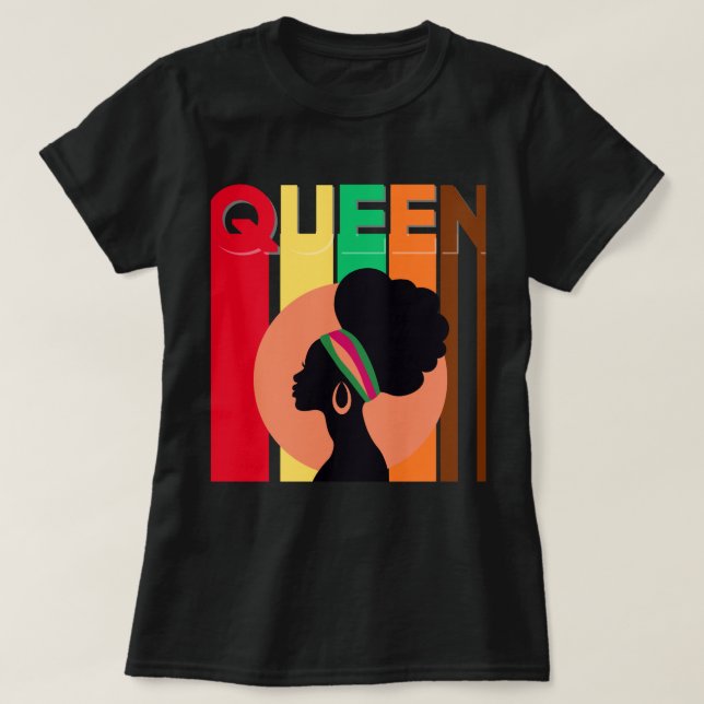 T - Shirt der Afrikanischen Königin (Design vorne)