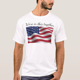 T - Shirt der amerikanischen Flagge