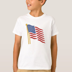 T - Shirt der amerikanischen Flagge