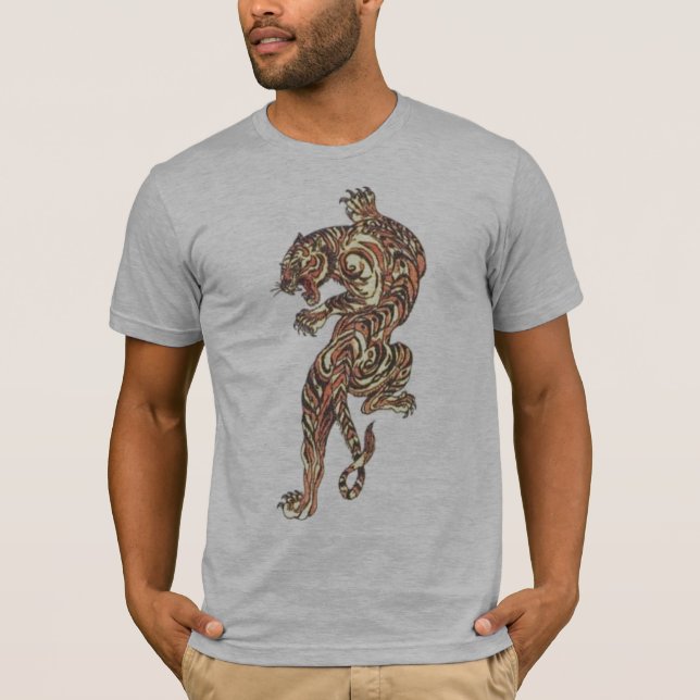 T-Shirt der asiatischen Männer des (Vorderseite)
