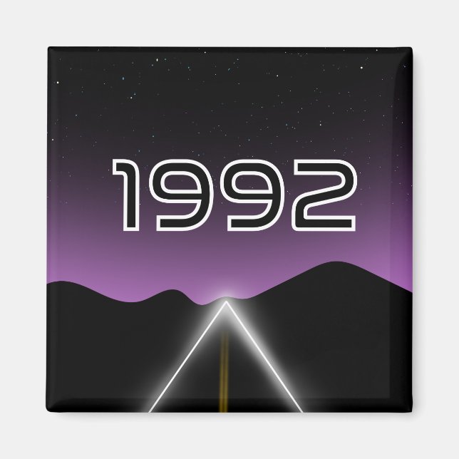 T - Shirt der Begegnungen 1992 Magnet (Vorne)