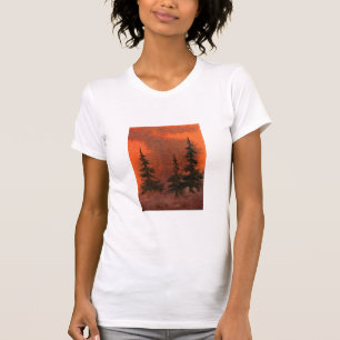 T - Shirt der Bergkiefern